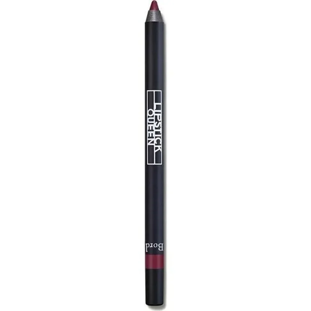 LOT/2 LIPSTICK QUEEN Lip Liner Velvety Smooth Lips Makeup ~ BORDEAUX ~ 0.012oz